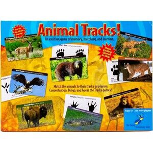 The Young Scientists Club Animal Tracks Game, STEM Kits For Kids Age 5+ NEW